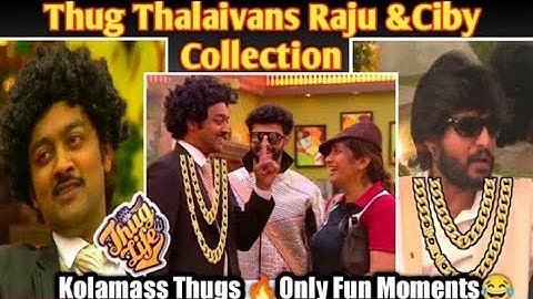 Raju Ciby Thuglife Moments Priyanka Fun Moments 😂 Bigg Boss 5 Tamil Thuglife  BigBoss   thuglife