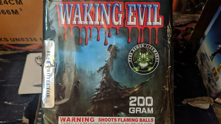 1️⃣6️⃣shot 200gram🧟WAKING EVIL🦹(😈Pyro Demon😈)