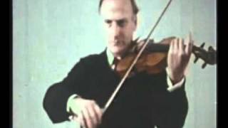 Yehudi Menuhin Violin Tutorial - 4. Right Hand Playing (incomplete)