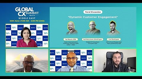 3rd - Edition Global CX Summit : Panel Discussion on "𝐃𝐲𝐧𝐚𝐦𝐢𝐜 𝐂𝐮𝐬𝐭𝐨𝐦𝐞𝐫 𝐄𝐧𝐠𝐚𝐠𝐞𝐦𝐞𝐧𝐭"
