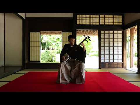 Tsugaru Shamisen (using Ripple)  - Tsugaru Jongara-bushi Kyokubiki - 津軽三味線（リプル張り） 津軽じょんがら節曲弾