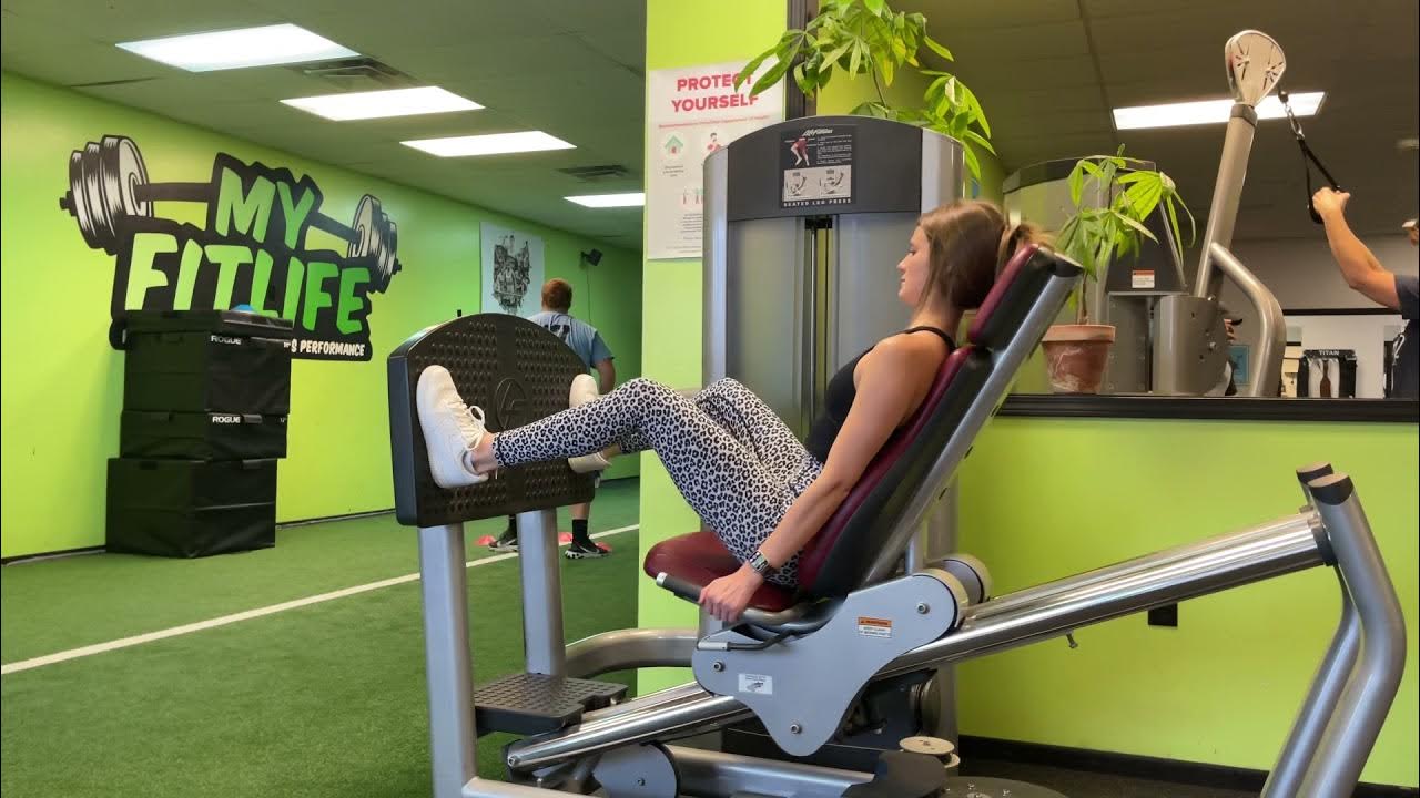 Leg Press Sumo Squats YouTube