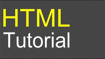 HTML Tutorial for Beginners   01   Creating the first web page