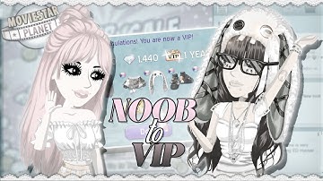 Noob To VIP (1 YEAR VIP) | moviestarplanet