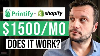 How To Make Money Online with Printify + Shopify | PrintOnDemand Dropshipping Business (2024)