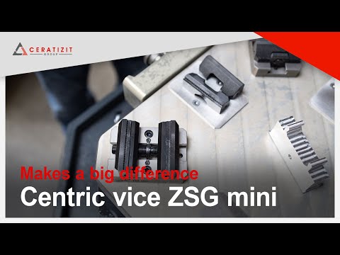 Small, strong, robust – centric vice ZSG mini makes a big difference