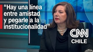 Senadora Vodanovic tilda de grave acusar persecución política contra alcalde Jadue