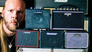 Battery Amp Battle (Blackstar, Boss, NUX, Flamma, Laney)