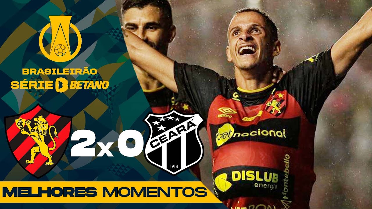 SPORT 2 X 0 CEARÁ, MELHORES MOMENTOS