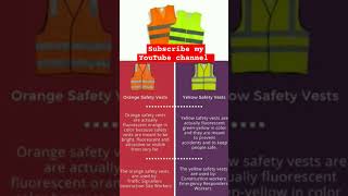 Reflective Jacket Colour coding|#shortsfeed #fire #Reflectivejackets|#color Wealth