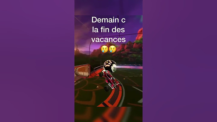C la fin des vacances #rocketleague #rl #vacances