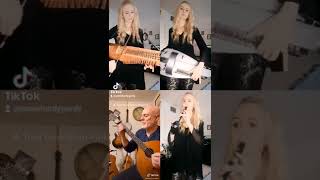 Emma's Waltz #hurdygurdy #nyckelharpa #folk #shorts