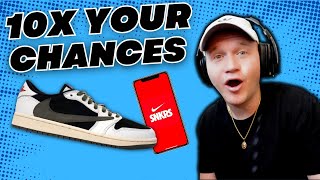 How to Increase Your Chances on The SNKRS APP