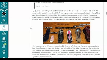 PLTW CSP 2.2.3 - Introduction to MySQL