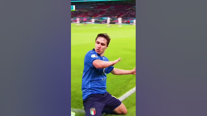 Italy counter attack vs Spain in Euro 2021