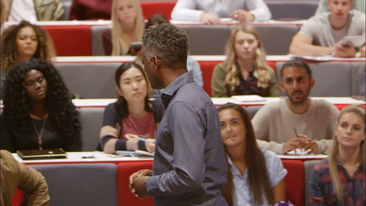 The students the lecture yesterday. The students the lecture yesterday