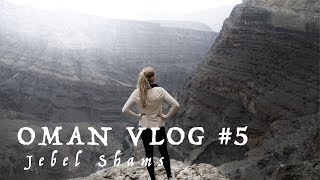 Beste Wanderung am Jebel Shams | OMAN VLOG #5