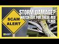 Don't let storm repair scammers catch you off guard | #stormdamagerepair
