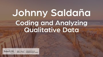 Qualitative Scholar Conversation with Johnny Saldaña about Coding and Analyzing Qualitative Data
