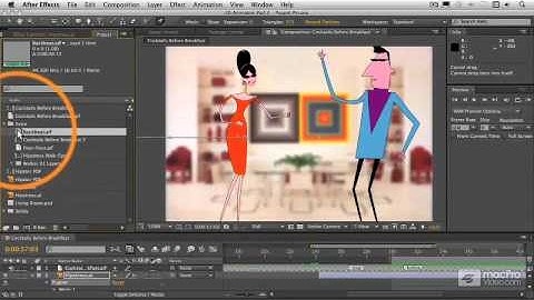 After Effects CS5 303: More Cartoon Animation Basics - 28 About Expressions and Syncing the Second A