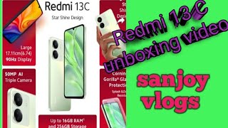 Redmi 13 C unboxing video