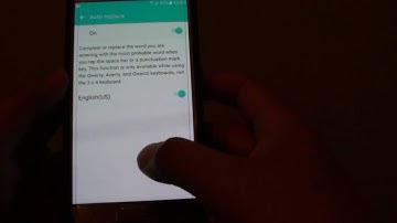 Samsung Galaxy S7: How to Enable / Disable Keyboard Auto Replace