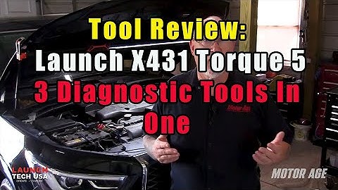 Tool Review:  Launch X431 Torque 5 – 3 Diagnostic Tools In One
