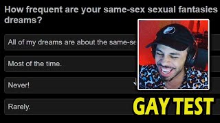 Hamlinz talking a gay Test!