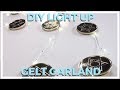 Light Up Gelt Garland ♥ 8 DIYs of Hanukkah