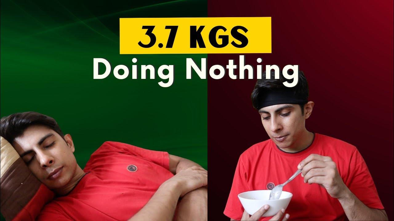 how-i-lost-weight-doing-nothing-youtube
