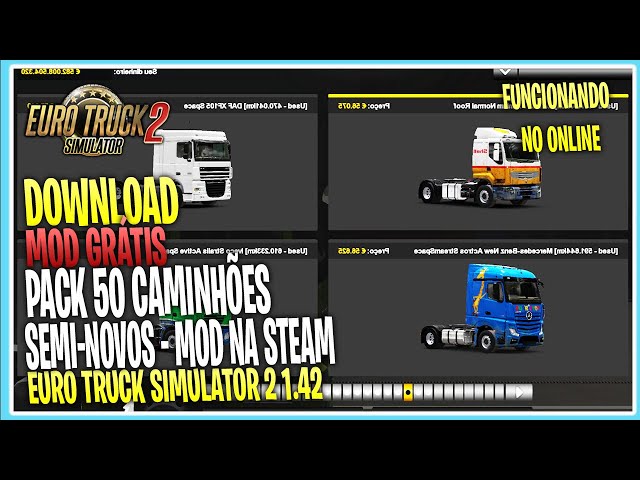 12 mods de caminhões para Euro Truck Simulator 2! - Liga dos Games