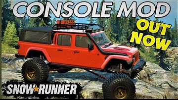 SNOWRUNNER CONSOLE MOD - R&R WARRIOR JEEP MOD REVIEW OUT NOW PS4 XB1