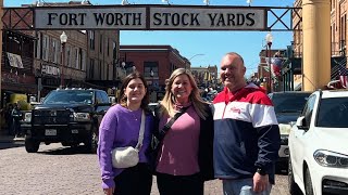 Our day at the Ft Worth Stockyards