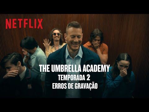 Erros de gravação de The Umbrella Academy | Temporada 2 | Netflix Brasil