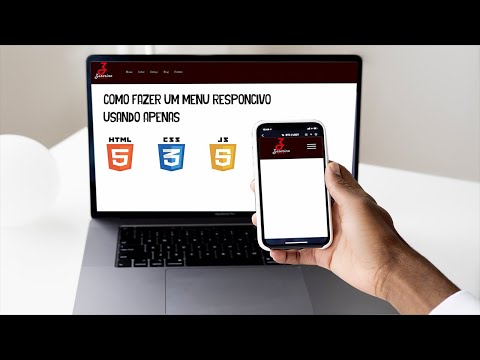 Como criar um MENU responsivo para qualquer dispositivo com HTML, CSS e JS