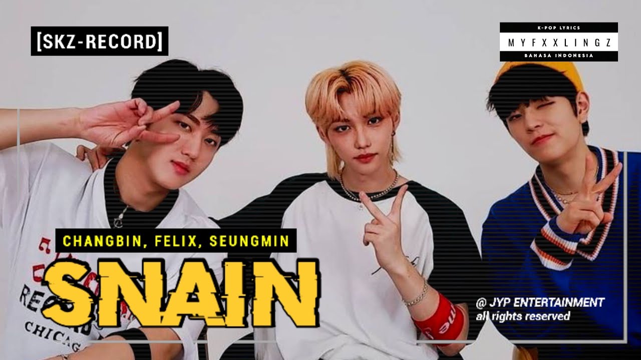 [SKZ-RECORD] CHANGBIN, FELIX & SEUNGMIN - 