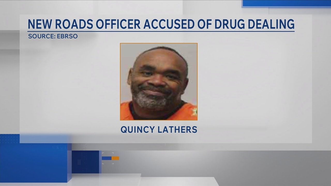 New Roads police officer accused of selling drugs arrested