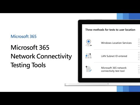 Microsoft 365 Network Connectivity Testing Tools