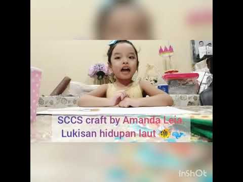 Sccs Craft By Amanda Leia Lukisan Hidupan Laut Youtube