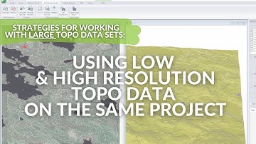 Strategies for Working with Large Lidar Data Sets