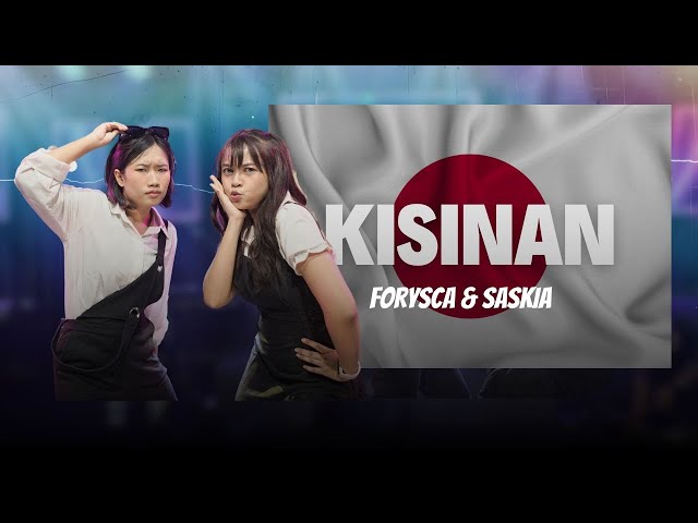 KISINAN - 恥ずかしい (JAPANESE VERSION) - FORYSCA u0026 SASKIA (OFFICIAL LIVE MUSIC VIDEO) class=