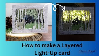 In the Grove light-up card [Pixels & PaperCrafts]