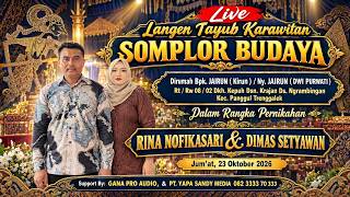 Live Streaming Langen Tayub SOMPLOR BUDAYA  Bpk. JAIRUN (Kirun) Kepuh Krajan Ngrambingan Panggul