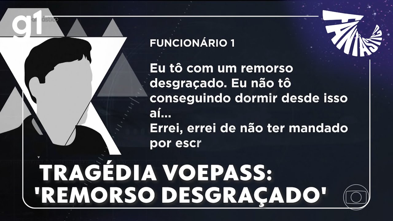 Funcionário da Voepass relata 'remorso desgraçado' por não ter registrado por escrito falha
