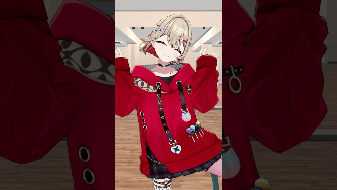 【踊ってみた】爆裂愛してる / M!LK #爆裂愛してる #vtuber #紅蓮罰まる #ぶいぱい