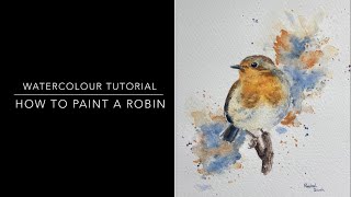 How to paint a Robin