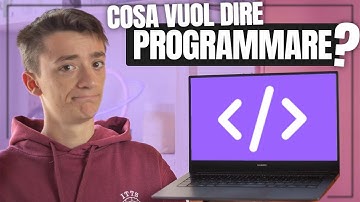 Cosa vuol dire PROGRAMMARE? Cosa sono i LINGUAGGI di PROGRAMMAZIONE?