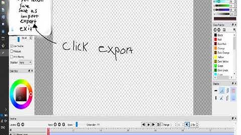 How to upload animations from pencil 2d to youtube