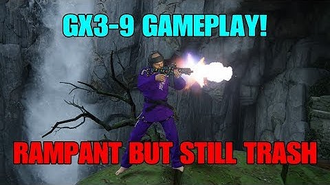 Uncharted 4 Multiplayer - *NEW GUN* MORE GX3-9 GAMEPLAY - RAMPANT, STILL TRASH THOUGH!