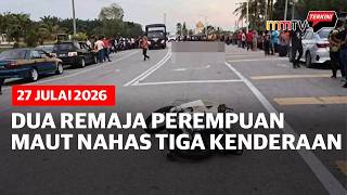Dua remaja perempuan maut nahas tiga kenderaan